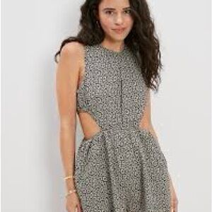 AE floral cutout romper
